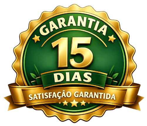 Selo de Garantia 15 Dias — Satisfação Garantida